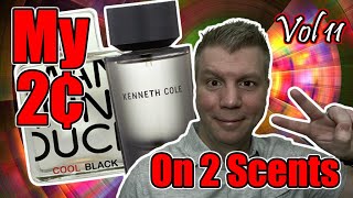 My 2¢ On 2 Scents Mandarina Cool Black  Kenneth Cole For Him  Fragrance Review [upl. by Annatnas]