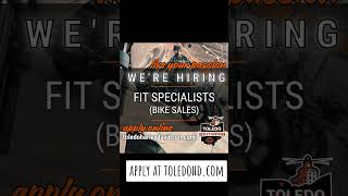 Join the Toledo HarleyDavidson Family Now Hiring Fit Specialists 🏍️ [upl. by Lindholm]