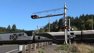 Ferrier Rd Railroad Crossing Winlock WA [upl. by Telfore]