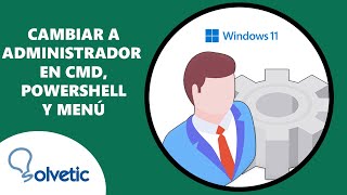 CAMBIAR a ADMINISTRADOR en CMD PowerShell y Menú [upl. by Morrissey177]