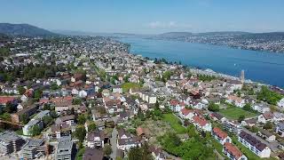 Thalwil ZH from above [upl. by Steffy]