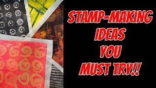 Stampmaking ideas you MUST TRY [upl. by Anelec]