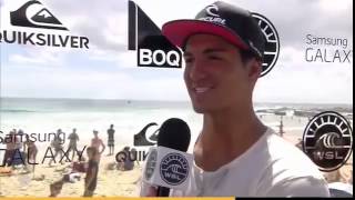 Gabriel Medina Blunt Post Heat Interview at Quiksilver Pro Gold Coast [upl. by Mariellen362]