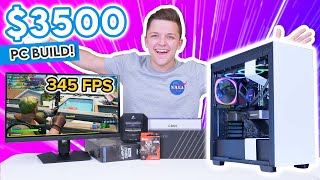 The ULTIMATE 3500 Gaming PC Build Top Tier Build for 2022  ft RTX 3080Ti amp i9 12900K [upl. by Ahseenal383]