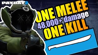 ONE MELEE Dozer Killer build UPDATED 2020 Payday 2 [upl. by Nodgnal644]