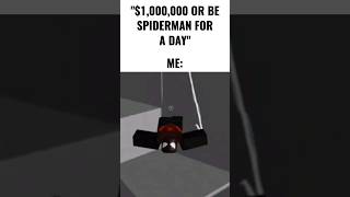 quot1000000 or spidermanquot [upl. by Cade]