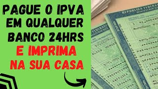 COMO PAGAR O IPVA 2021 NO CAIXA ELETRÔNICO DE QUALQUER BANCO [upl. by Saul]