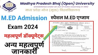 MP bhoj University special Med admission documents 2024  special Med bhoj University [upl. by Aeresed]