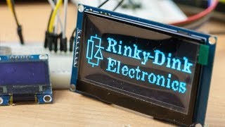 Огромный OLED экран 242quot на контроллере SSD1309 обзор и подключение к Arduino [upl. by Genia]