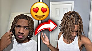 HOW TO GET CURLY DREADS  TWIST OUT [upl. by Demb]