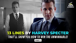 13 Lines By Harvey Specter Thatll Show You How To Win The Unwinnable  PART 1 [upl. by Jacenta]