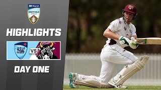 NSW v Queensland  Sheffield Shield 202324  Day 2 [upl. by Zamir]