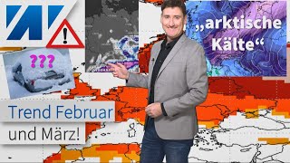 Arktische Kälte gestörter Polarwirbel Wo Trend Februar und März Erschreckend für Winterfans [upl. by Cindi]