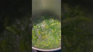 Delicious Sea Asparagus Salicornia genus of succulent halophytic viral trending ytshorts food [upl. by Eiramrefinnej]