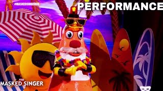 Traffic Cone Sings quotEscape Piña Colada Singsquot by Rupert Holmes  The Masked Singer UK  Season 3 [upl. by Artined]