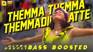 Themma Themma Themmadikkatte  ULTRA DEEPLY BASS BOOSTED  Rain Rain Come Again  Jassie Gift [upl. by Serilda291]