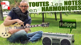 RETROUVER TOUTES LES NOTES EN HARMONIQUE [upl. by Dorcea]