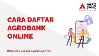 Cara Daftar Agrobank Online Banking AGRONet [upl. by Sanford]