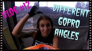 Different GoPro Angles l Downhill Biking l Miss Peaches VLOG 12 [upl. by Gnehs579]