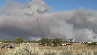 Nixon Fire smoke seen from San Diego County [upl. by Lief]