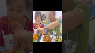 isister eating showeating challengehusband and wife eating foodeatingmukbang asmr eating [upl. by Sherrer792]