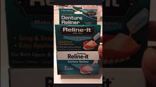 Denture Soft Reline  DentempDOC Relineit HowTo Video [upl. by Fi]