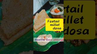 Can I make dosa with millets without rice 😳 shortsfeed [upl. by Nalyak]