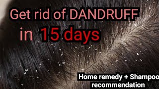 DandruffHome remedy with medicated shampoo Personal ReccomenationHair hygiene [upl. by Ahseral]