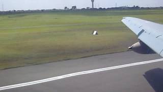 VC10 Takeoff from Nairobi filmed from side windowm [upl. by Schinica]