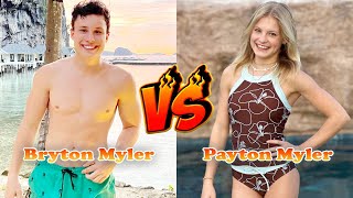 Bryton Myler VS Payton Myler Transformation 👑 From Baby To 2024 [upl. by Meares370]