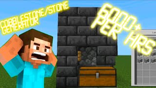 How To Make a Cobblestone Generator Nexus plays [upl. by Burget]