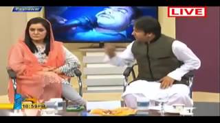 Yousaf Jan Angry in Live Program On Pashto Artists and Actor  K5F1 [upl. by Neirrad]