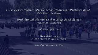 Palm Desert Charter MS  Alamo March  2024 Martin Luther King Band Review [upl. by Morna]