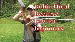 How to shoot a recurve bow for beginners [upl. by Kuska]