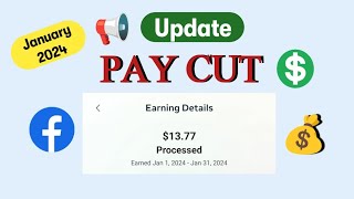 Facebook instream ads pay cut ❌  Huge update facebook facebookpayout monetization [upl. by Delora]