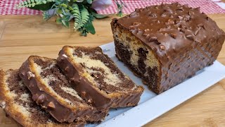 Recette de Cake marbré façon Cyril Lignac Un vrai délice [upl. by Enelime]