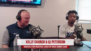 The Sports Mix NY Knicks QJ Peterson amp Hedgesville Boys Basketball Head Coach Kelly Church 72123 [upl. by Atlanta]