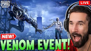 VENOM EVENT Squad Gameplay New Powers Are Crazy 💀 PUBG MOBILE [upl. by Rose]