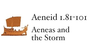 Aeneid Book 181101 Aeneas and the Storm [upl. by Rodenhouse]