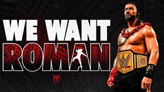 Roman Reigns quot Final Boss Rebirth quot EPIC Entrance Theme  2024  We Want Roman   AE [upl. by Icam]