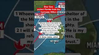 May God protect Florida in the midst of the hurricane Milton shorts florida god rain hurricane [upl. by Domel]