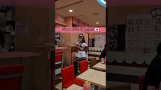 Maid cafes in Tokyo Japan 🇯🇵🥰  shorts [upl. by Aidole949]