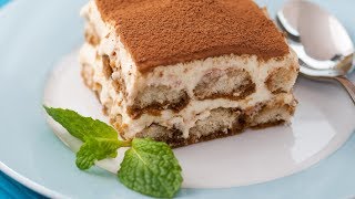 How to Make Tiramisu  Authentic Tiramisu Recipe  No Bake Dessert [upl. by Odraboel]