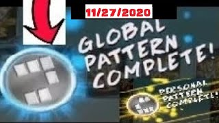 WWE SUPERCARD GLOBAL PATTERN PERSONAL PATTERN 11272020 [upl. by Rizas]