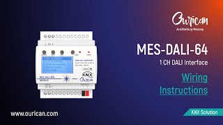 MESDALI64  Wiring Instructions  Messung Ourican  OuricanAutomation [upl. by Maleeny]