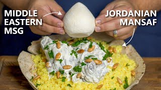 Jordans AMAZING national dish Mansaf [upl. by Anyahc]