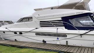 Fairline Squadron 59 for sale at Norfolk Yacht Agency [upl. by Nimaynib170]