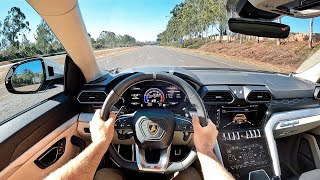 2021 Lamborghini Urus POV Test Drive 3D AudioASMR [upl. by Irabaj]