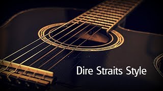 Spanish Dire Straits Style Backing Track A Minor [upl. by Eenerb676]