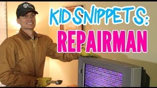 Kid Snippets quotRepairmanquot Imagined by Kids [upl. by Megen860]